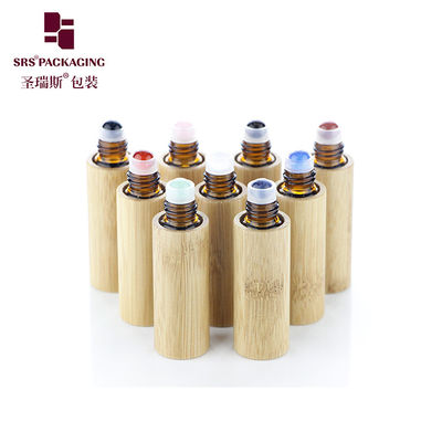 Mua BG-5ML Massage Bamboo Glass Gemstone Roller Bottle Cho Dầu thơm sản xuất trực tuyến
