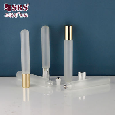 Mua BLP ((S-A) -10ML Frosted Clear Round Bottom Tube Glass Roller Bottle Cho Dầu nước hoa sản xuất trực tuyến