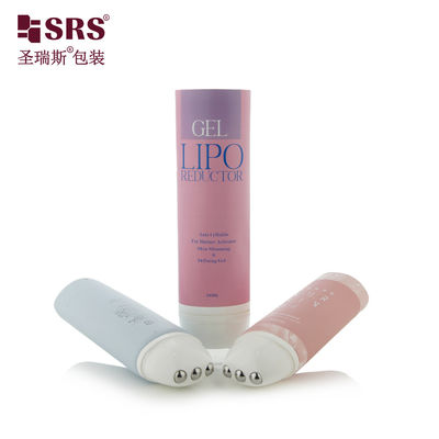 Mua Hình hình hình bầu dục PE 3 Steel Roller Ball Applicator Tube D50mm Đối với Xơ Gel Xoa bóp sản xuất trực tuyến