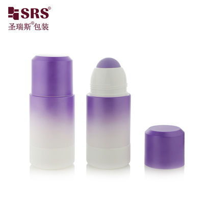 Mua RPPE ((P) -75ML bán trực tiếp tại nhà máy Xả nước hoa Đặt thương hiệu Màu trắng màu tím Tăng độ có thể lấp đầy lại Trên chai Với logo In bằng quả bóng cuộn rỗng màu tím sản xuất trực tuyến