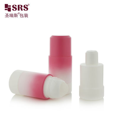 Mua RPPE ((P) -75ml Hình hình chu cylinder mỹ phẩm PP PCR chai nhựa cuộn lớp phủ nghiêng hộp màu tùy chỉnh với chai nạp lại sản xuất trực tuyến