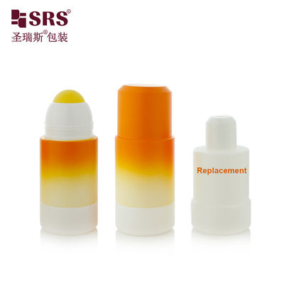 Mua 75ML RPPE P Custom Gradient Orange Matte Mold Empty Roll On Bottle cho việc áp dụng Gel làm dịu cơ bắp thẩm mỹ sản xuất trực tuyến