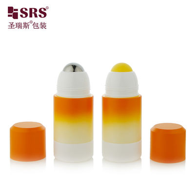Mua RPPE ((P) -50ML Hỗn độ cao màu cam màu trắng thiết kế tùy chỉnh Cuộn trên chai sản xuất với logo in quả bóng rỗng màu vàng để áp dụng soothin gel sản xuất trực tuyến