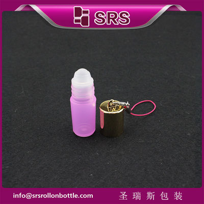 Mua SRS Xổ nhựa mỹ phẩm trống trên chai 3ml Mini màu hồng với móc sản xuất trực tuyến