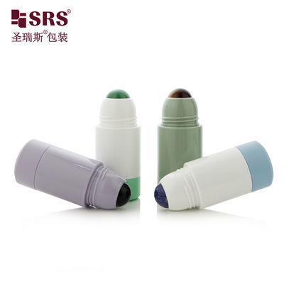 Mua RPPE 50ml rỗng tái sử dụng kích thước lớn 50ML 75ML PP PCR chai nhựa cuộn với viên đá quý sản xuất trực tuyến