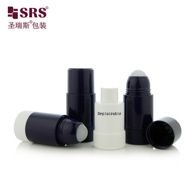 Mua Chai lăn khử mùi có thể nạp lại màu đen in RPPE 50ml 75ml cho chất lỏng khử mùi sản xuất trực tuyến