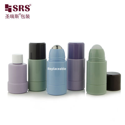 Mua Chai lăn PP có thể nạp lại 50ml 75ml dùng cho lăn khử mùi và chăm sóc da sản xuất trực tuyến