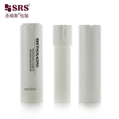 Mua 15ml 30ml 50ml AS+PP Refillable Airless Pump Bottle for Cosmetic Serum sản xuất trực tuyến