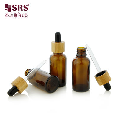 Mua Eco Friendly Bamboo Cap Glass Bottles Dropper for Essential Oil sản xuất trực tuyến