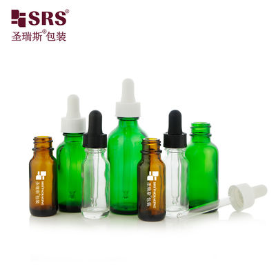 Mua Hot Selling 15ml 30ml 60ml Green Amber Transparent Glass Dropper Bottle sản xuất trực tuyến
