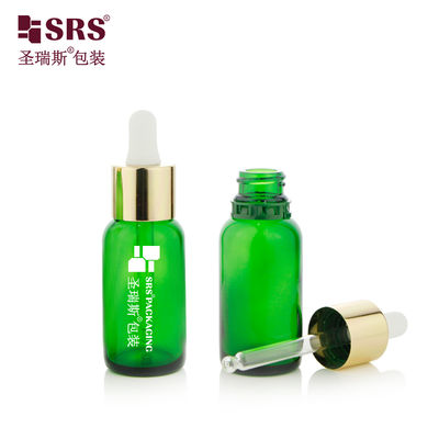 Mua High Quality 30ml 60ml Glass Dropper Bottle with Aluminum Tamper Evident Cap for Essential Oil sản xuất trực tuyến