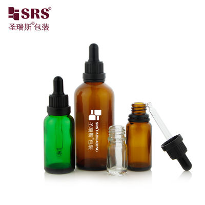 Mua Nắp chống vi phạm đầu lớn 5ml 10ml 15ml 20ml 30ml 50ml 100ml chai nhỏ giọt thủy tinh cho chăm sóc da sản xuất trực tuyến