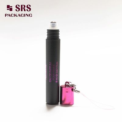 Mua SRS chai nhựa ròng rỗng nhựa màu đen 8ml với móc sản xuất trực tuyến