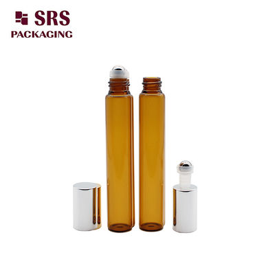 Mua Nước hoa rỗng Amber Glass Roller Ball chai 10ml với nắp nhôm sản xuất trực tuyến