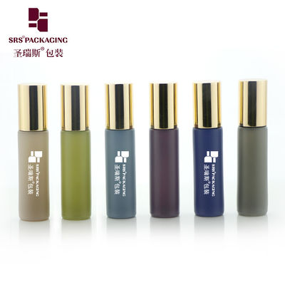 10ml Wall Glass Roll On Bottle BLPM Series Anti acne Eye Serum Skincare Essence Roller với Logo tùy chỉnh