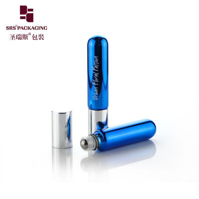 Không có rò rỉ Không có Blue Roll On Container 6ml For Perfume Sample Essential Oil