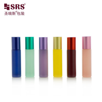Glass Roll on Bottle with Metal Ball Leak Proof Design Màu sắc tùy chỉnh có sẵn