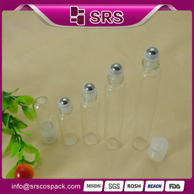 Glass Perfume Roll On Bottle 3ml 5ml 10ml 15ml 20ml 30ml