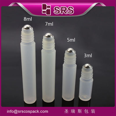 RPP-7ml Transparent Roll On Bottle with Leak Proof Seal for Anti Itch Green Perfume Application (RPP-7ml trong chai có niêm phong chống rò rỉ để sử dụng nước hoa xanh chống ngứa)
