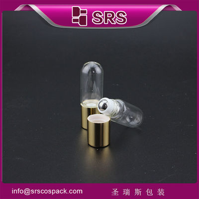 bán buôn cuộn trên chai và chai thủy tinh trong suốt 3ml