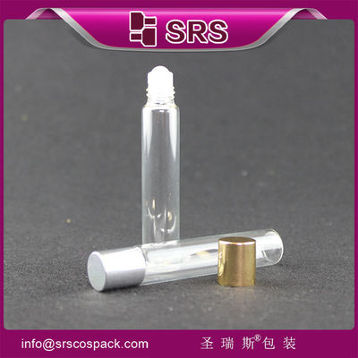 Nhòm thủy tinh trên chai 8ml thủy tinh cuộn quả bóng chai thép