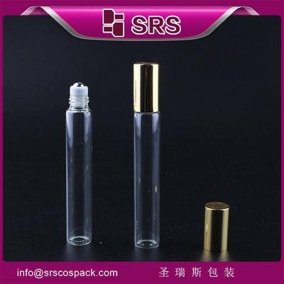 chai tinh dầu và rm empty glass 1/3 oz roll on bottle