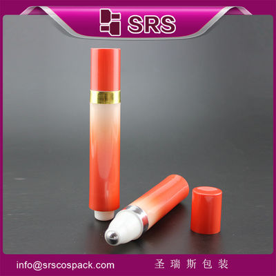 srs bao bì chất lượng cao cuộn nhựa màu đỏ trên chai cho gel mắt