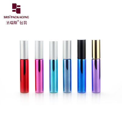Nhựa nhôm nắp kính 10ml chai cuộn cho mỹ phẩm du lịch