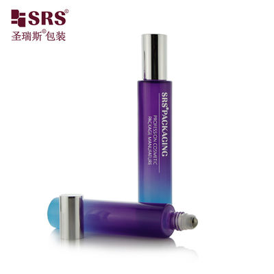 GB1-15ml chai cuộn dầu thiết yếu tùy chỉnh với nắp đen