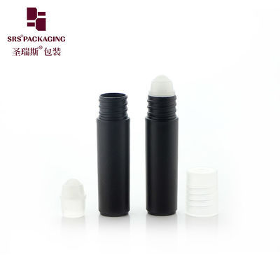 Vòng nhựa PCR màu trắng mịn 5ml trên chai với vít trên nắp cho tinh dầu và nước hoa