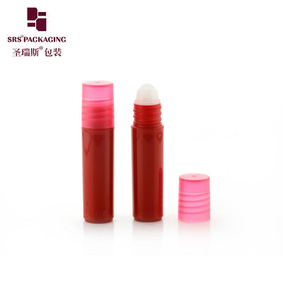 5ml Đơn giản màu trắng PP PCR chai bóng cuộn cho tinh dầu/mầu thơm