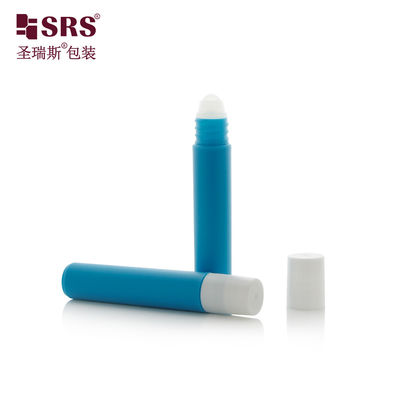 7ml Vòng nhựa màu trắng mịn trên chai với vít trên nắp cho dầu thiết yếu