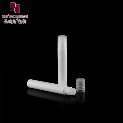 8ml Vàng PP PCR Nhựa Cuộn Trên chai Để chăm sóc mắt với vít đóng