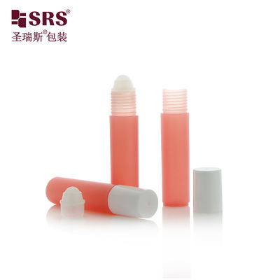 Matte Frosted Finish 10ml White PP Roll On Bottle cho tinh dầu
