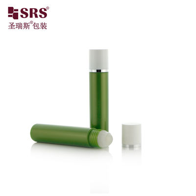 RPP(P)-35ml Khử trùng chai bóng cuộn màu xanh lá cây Hải quân với nắp trắng