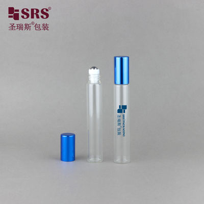 BLP ((S-A) -10ML Quá rõ ràng thép cuộn quả bóng thủy tinh chai tường mỏng với nắp kim loại nhôm