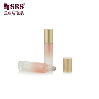 BLPM-10ML dầu thơm chai cuộn kính rỗng với SS304 bóng