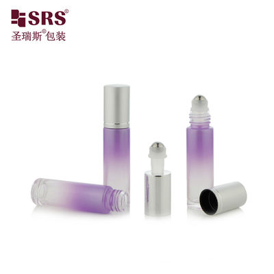 BLPM-10ML dầu thơm xi lanh kính cuộn áp dụng chai với quả bóng thép