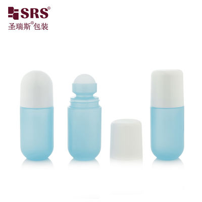 RPPA-50ml chai nhựa nhựa trống màu xanh lá cây tròn đầu rỗng quả bóng cho gel