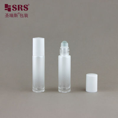 BLPM-10ML Mini Parfume Sample Glass Ball Bottle Lớp phủ màu trắng