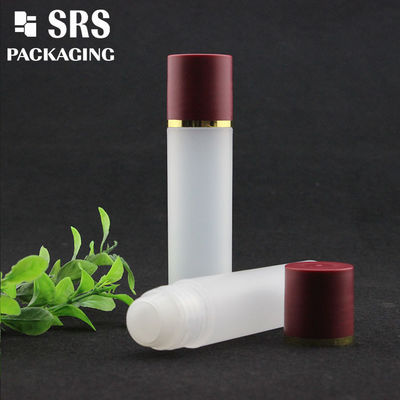Nhựa 30ml có thể tùy chỉnh Roll On chai để lấy mẫu màu sắc khác nhau với thiết kế chống rò rỉ