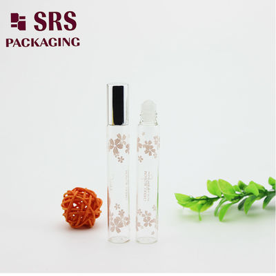 SRS 10ml bơm kính nước hoa màu trong suốt trên chai với quả cầu thủy tinh