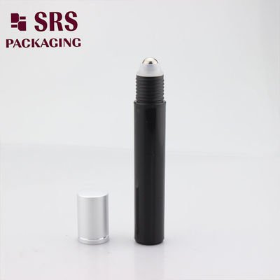 SRS nhà sản xuất trống nhựa đen 15ml cuộn trên chai nước hoa