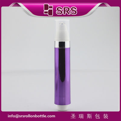 SRS 10ml nhựa màu tím màu mắt huyết thanh không khí cuộn trên chai