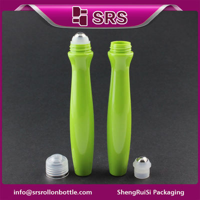 SRS chất lượng cao nhựa kem mắt 15ml chai bóng cuộn trống