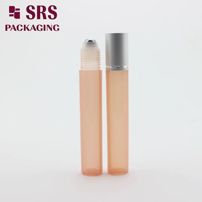 SRS chai nhựa 15ml rỗng mỹ phẩm với quả bóng cuộn thép