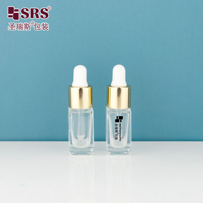 D97-4ml Black Silkscreen Logo Customized Essential Oil Glass Dropper Bottle Cho việc phân phối chính xác