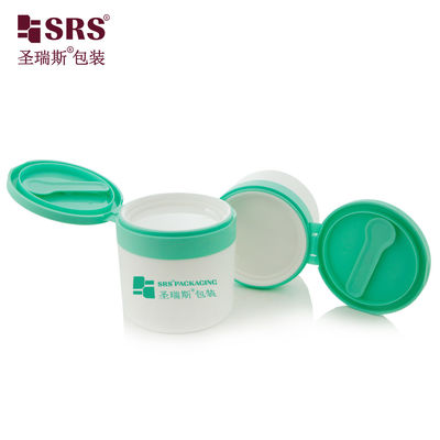 SRS1 thân thiện với môi trường 120ml 150ml bình nhựa PCR PP màu trắng với chân chai