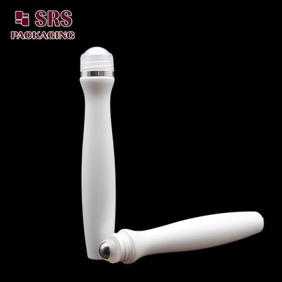 SRS chất lượng cao nhựa màu trắng 15ml chai quả bóng cuộn cho kem mắt