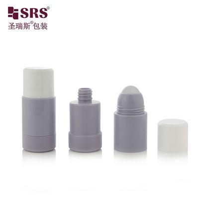 Chai lăn khử mùi mỹ phẩm 50ml PP PCR có thể nạp lại